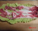 白菜と和豚の煮物作り方2写真