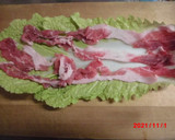 白菜と和豚の煮物作り方2写真