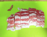 レンジで時短！さつまいもと豚肉の甘辛炒め作り方3写真