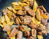 牛肉とごぼうの甘辛炒め作り方6写真