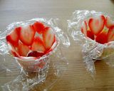 苺のミニ♡レアチーズケーキ作り方1写真