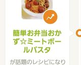 簡単お弁当おかず☆ミートボールパスタ作り方11写真