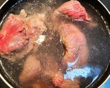 圧力鍋でトロットロ♡牛すじの煮込み作り方1写真