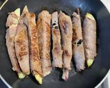 万能ごま味噌だれで茄子の牛肉巻き作り方4写真