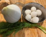 新玉葱と鶉玉子のピクルス🥚作り方2写真