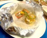 簡単！真鯛と７品目野菜の白ワイン蒸し作り方5写真