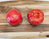 丸ごと温トマトの万能ごま味噌がけ作り方1写真
