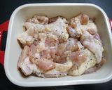 減塩！スパイスチキンのチーズ焼き作り方2写真