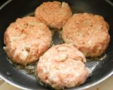たっぷりレンコンのハンバーグ作り方5写真