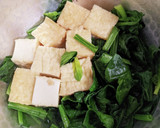 ★お弁当★厚揚げとほうれん草のあんかけ作り方4写真