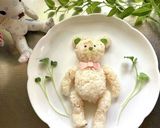 テディベアっぽいおにぎりプレート♪作り方2写真