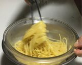 生ハムとズッキーニの冷製パスタ作り方22写真