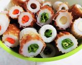 竹輪の野菜詰めカレー風味天ぷら作り方1写真