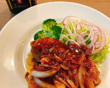 無添加焼肉のたれで作る トンテキ作り方10写真