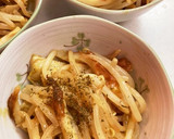 モヤシとちくわのカレーマヨ炒め作り方5写真