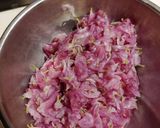 ムカゴご飯に菊を混ぜ、彩りよく！作り方1写真