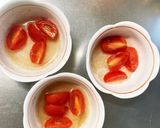 全てレンジじゃがいもトマトガーリック小鉢作り方5写真