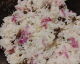 ムカゴご飯に菊を混ぜ、彩りよく！作り方4写真