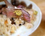 禁断調味料のガーリックライスステーキ作り方45写真