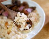 禁断調味料のガーリックライスステーキ作り方43写真