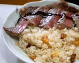 禁断調味料のガーリックライスステーキ作り方42写真