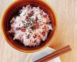 炊飯器で簡単☆お赤飯作り方8写真
