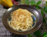 もやし、醤油とごま油だけ作り方6写真