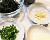 一つの鍋で作れる♡海苔とシラスのパスタ作り方1写真