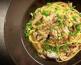 プロ直伝!レンチンサバ味噌パスタ作り方7写真