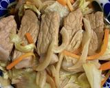 豚ロースの南蛮漬け風レンジ蒸し作り方4写真