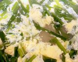 にら玉味噌汁^^作り方6写真