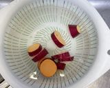 #さつま芋アップルハニーシナモンスイーツ作り方1写真