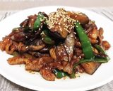 超簡単!豚なすピーマン味噌炒め!!作り方9写真