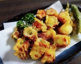 竹輪の野菜詰めカレー風味天ぷら作り方6写真