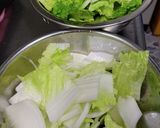 《簡単》白菜と油揚げの炒め煮作り方1写真
