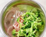 お弁当に☆ブロッコリーのカニカママヨ和え作り方1写真