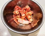 節約料理♡豚肉と厚揚げの味噌炒め作り方1写真