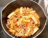 節約料理♡豚肉と厚揚げの味噌炒め作り方5写真