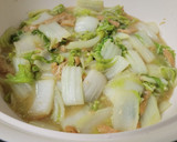 《簡単》白菜と油揚げの炒め煮作り方5写真