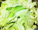 キャベツの浅漬け。作り方1写真