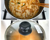 ＊えのきと豆腐のふわたまキムチスープ＊作り方3写真
