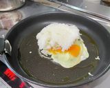 鯖と小松菜のキムチチャーハン作り方3写真