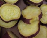 鶏胸肉とさつまいものハニーマスタード炒め作り方2写真