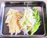 ワンタンの皮入りかきたまスープ作り方1写真