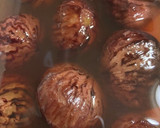 生栗の渋皮煮作り方7写真