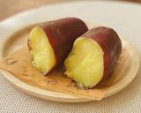 焼き芋とクリチトースト＊メープル風味作り方1写真