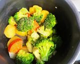 簡単ヘルシー！野菜とタコのアヒージョ作り方5写真