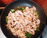 簡単☆肉ネギ蕎麦作り方1写真