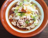 簡単☆肉ネギ蕎麦作り方4写真