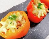 簡単☆カラーピーマンのツナ詰め作り方4写真
